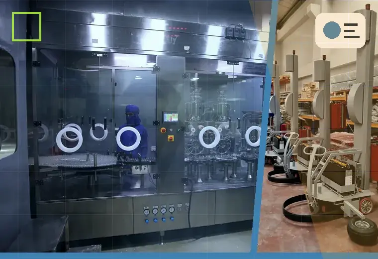 Production process relating to bottle drying