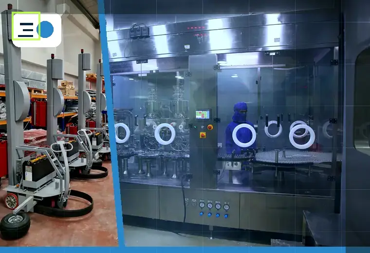 Production process relating to round bottle wrap labels