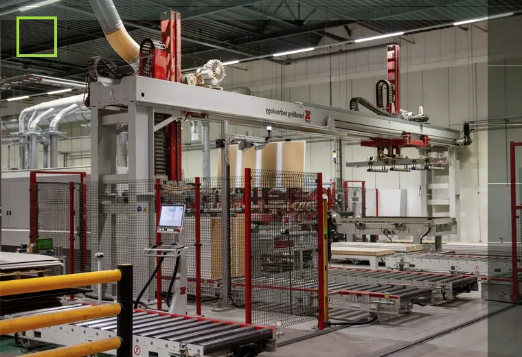 Production process relating to modified-atmosphere packs