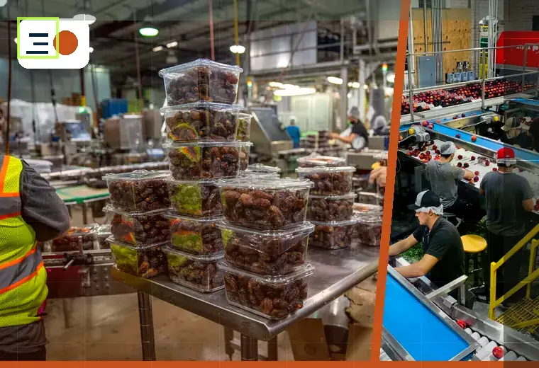 Production process relating to hot-fill products